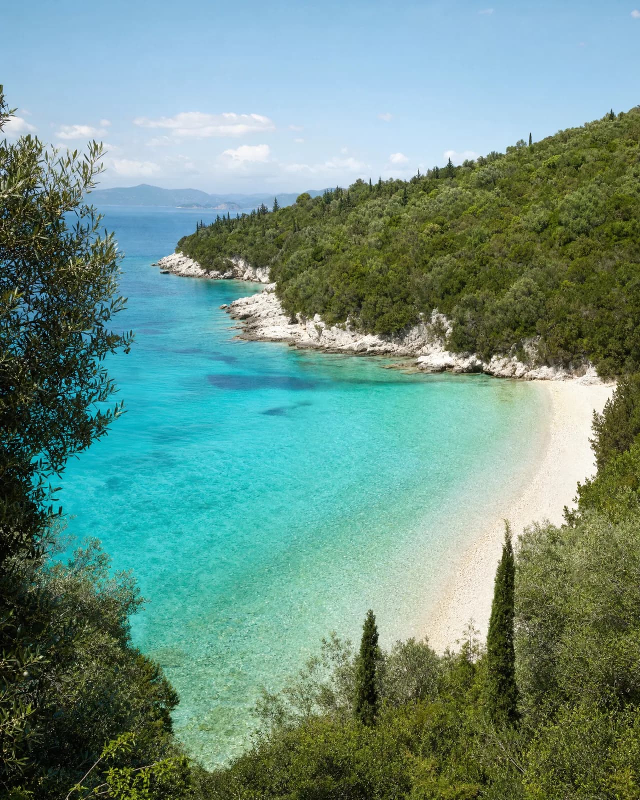 Voutoumi beach on Antipaxos