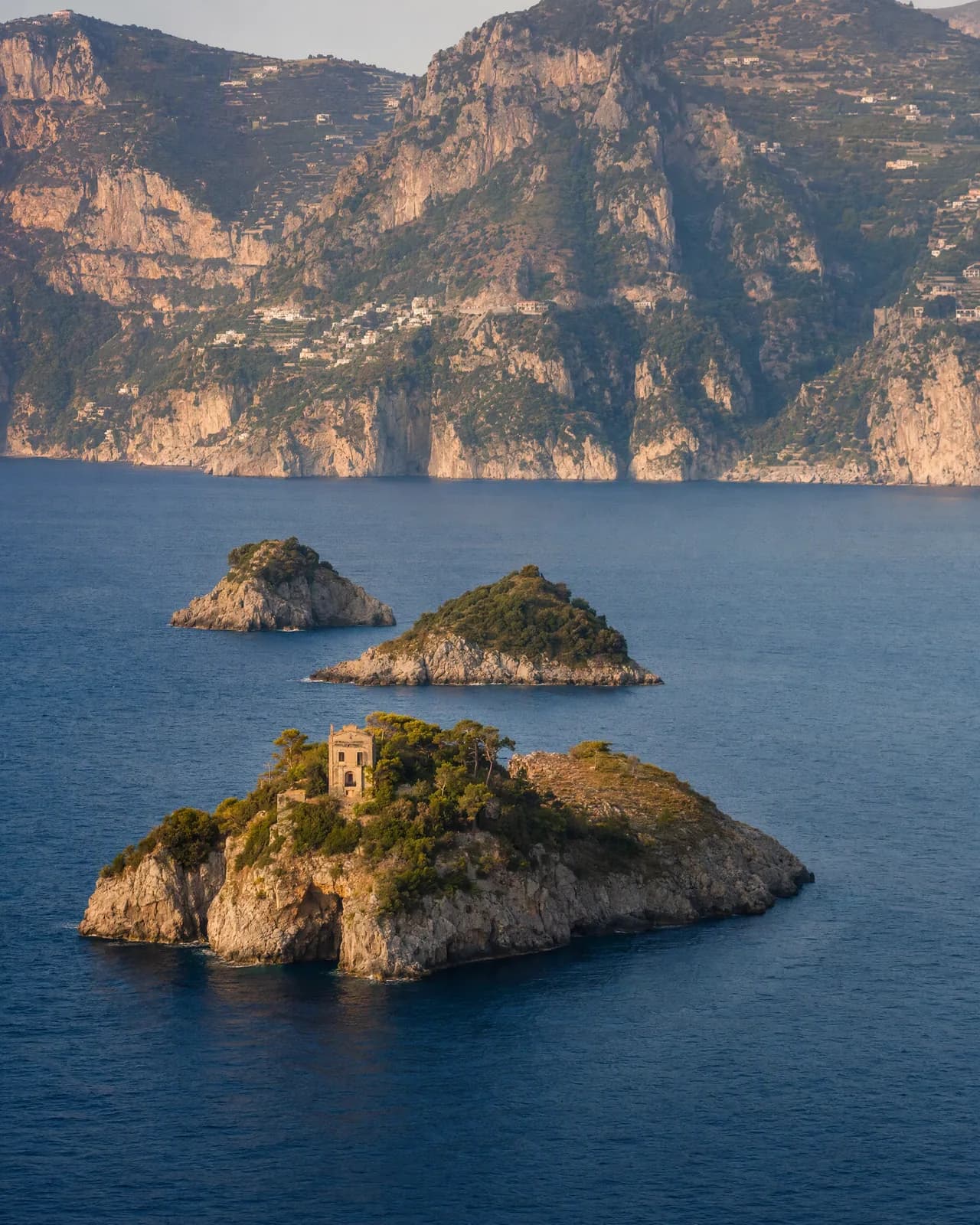 The Li Galli islets off Positano