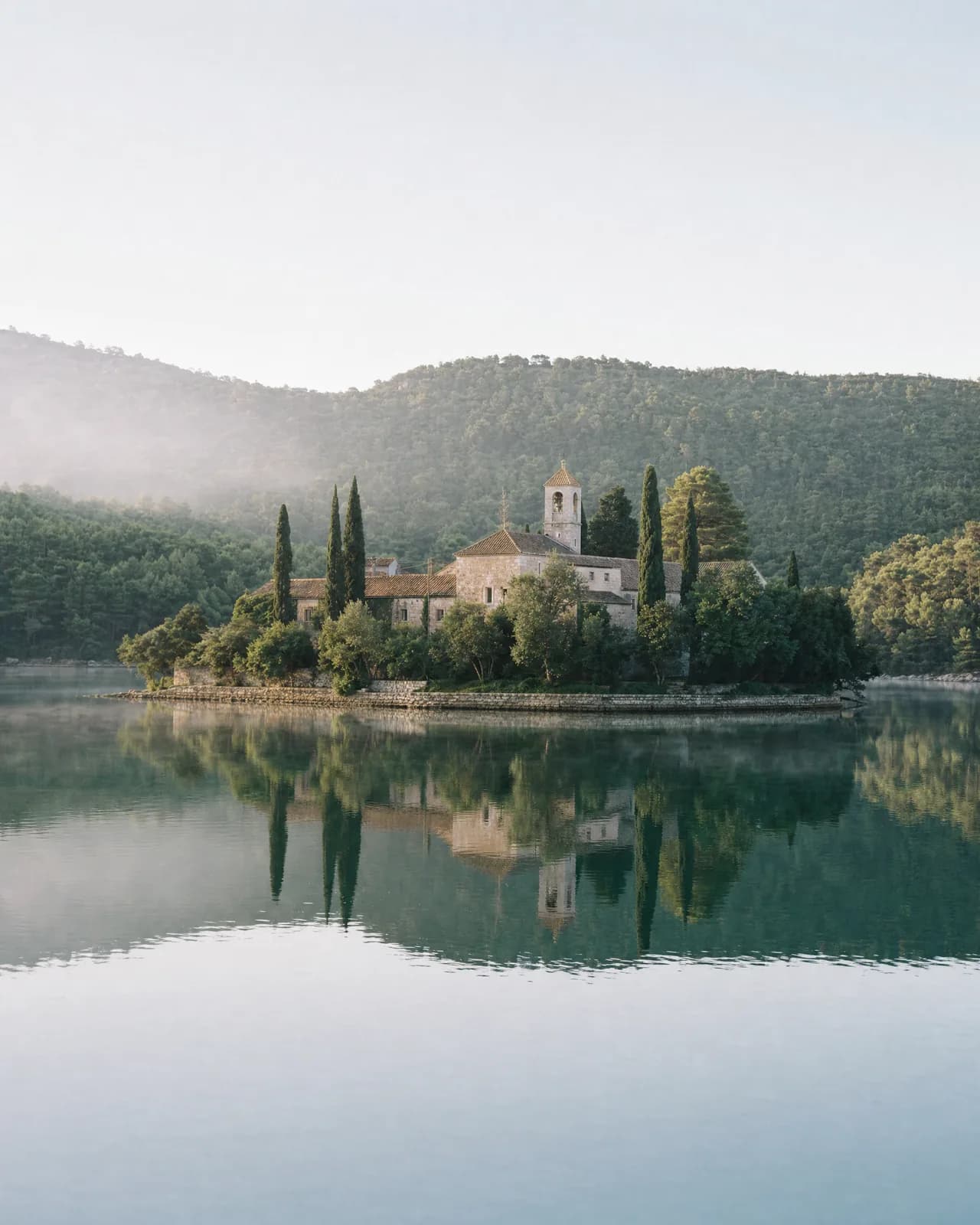 St Mary's monastery on Mljet's Great Lake